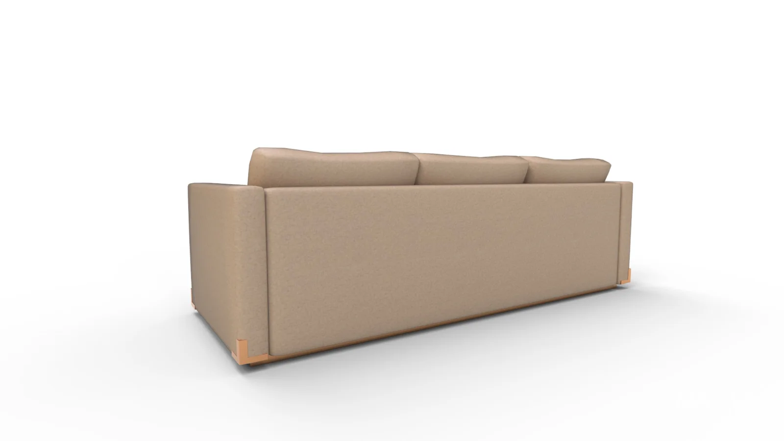 WALKER SOFA FAWN VELVET - Image 8
