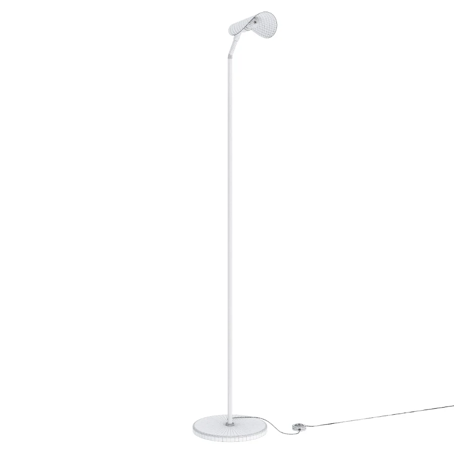 Adjustable metal floor lamp - Image 3