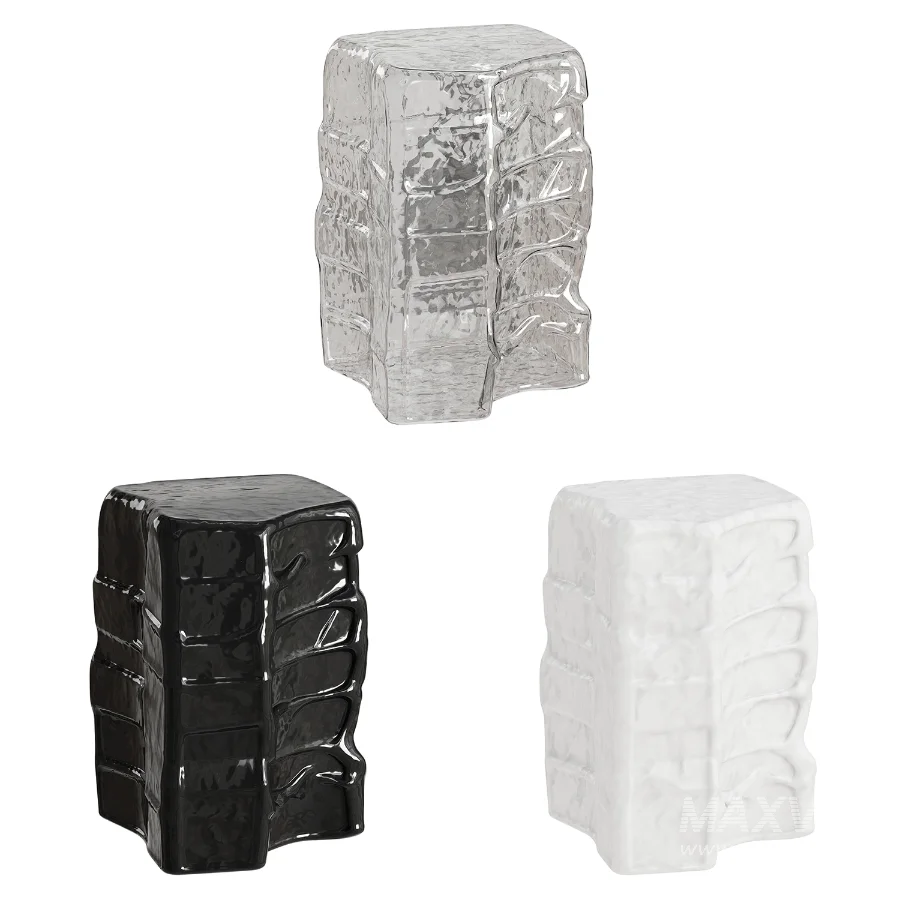 Murano blown glass side table - Image 8