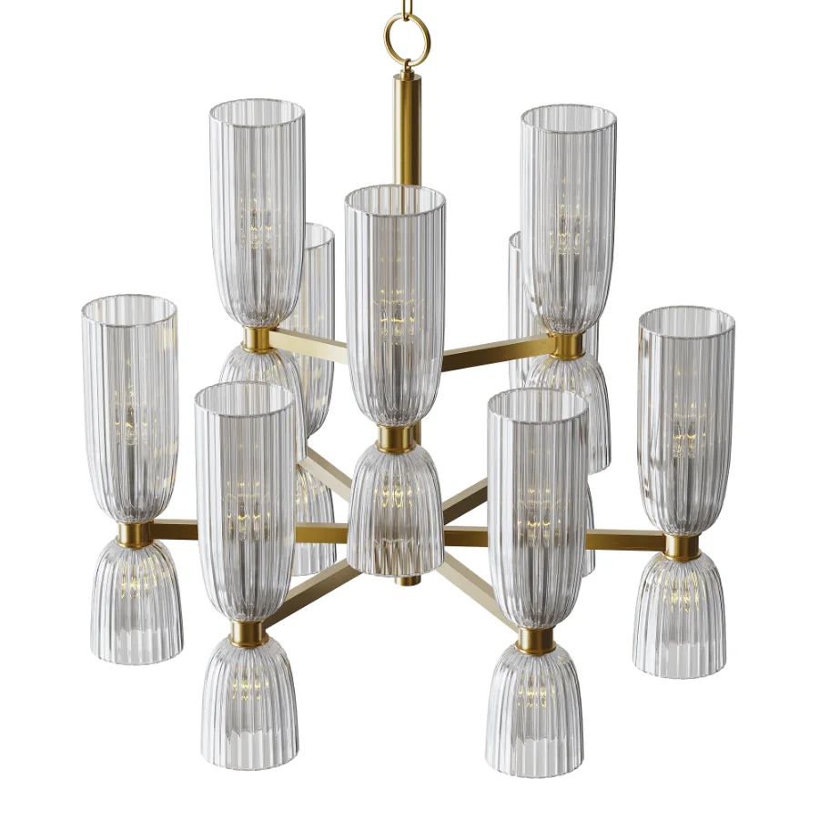 Azalea medium two-story chandelier - Image 3