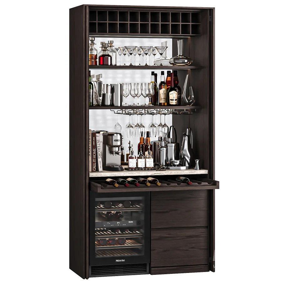 Hidden built in cabinet coffee bar3 - Image 1