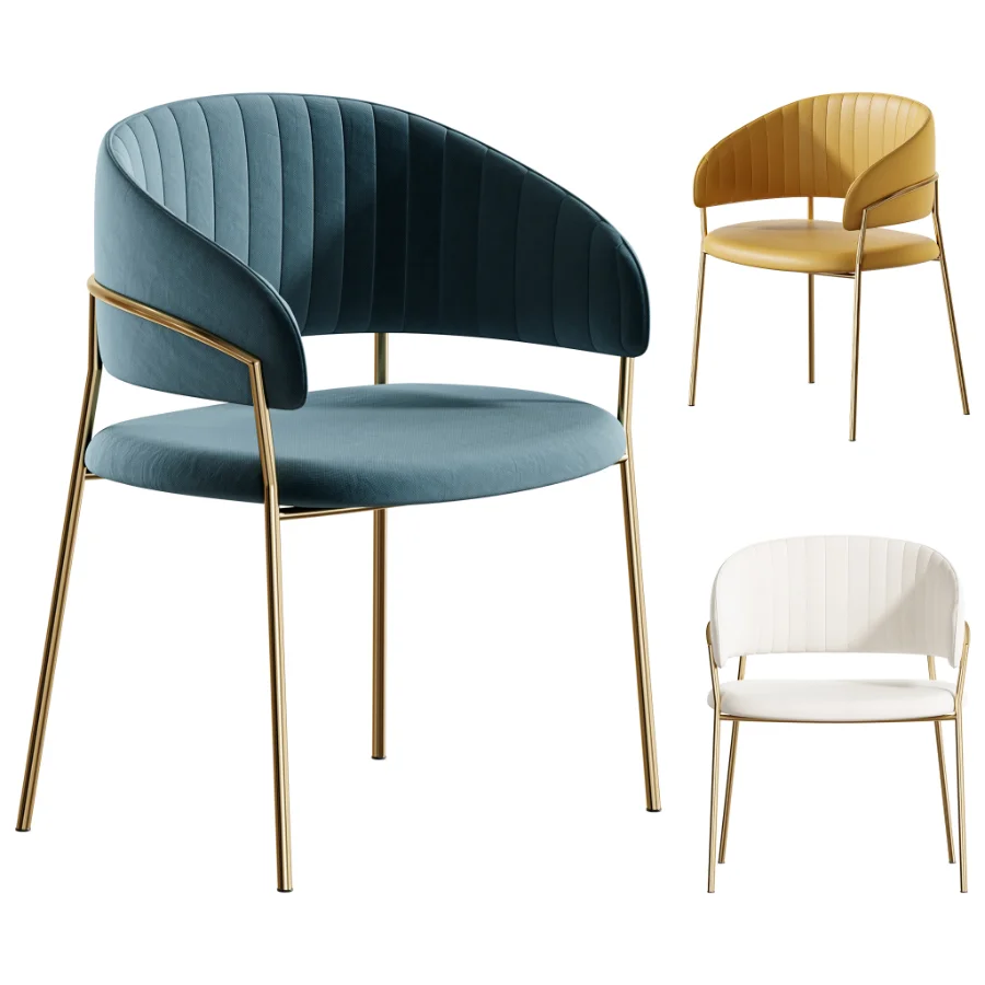 Glam Home Kitchen Dining Chair - Image 1