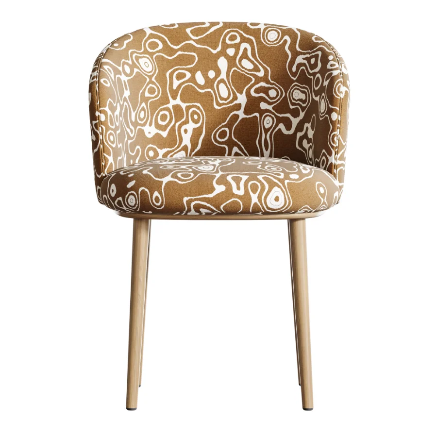 Balanced Outlined Arm Chair - Image 7