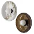 Alistair Retro Glass Bowl Shaped Wall Sconce - Thumbnail 3
