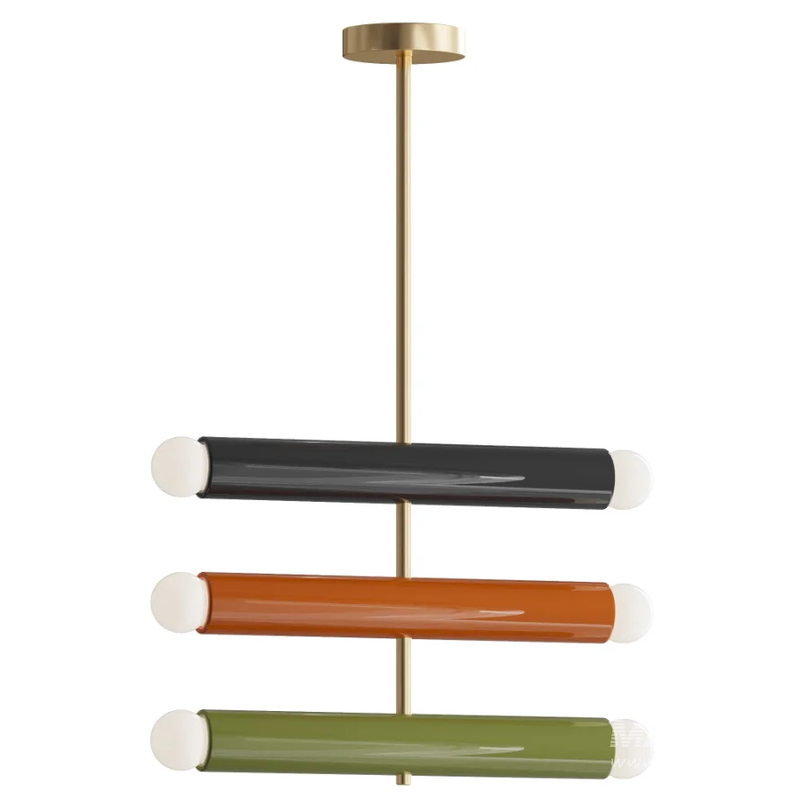 Rotating Rainbow Pendant Lamp C4 - Image 1