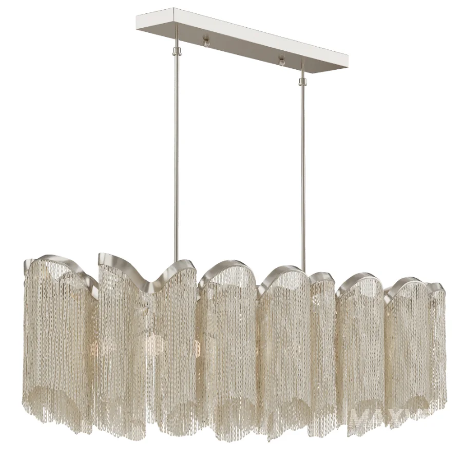 Daisy Chandelier Chrome Lighting - Image 1