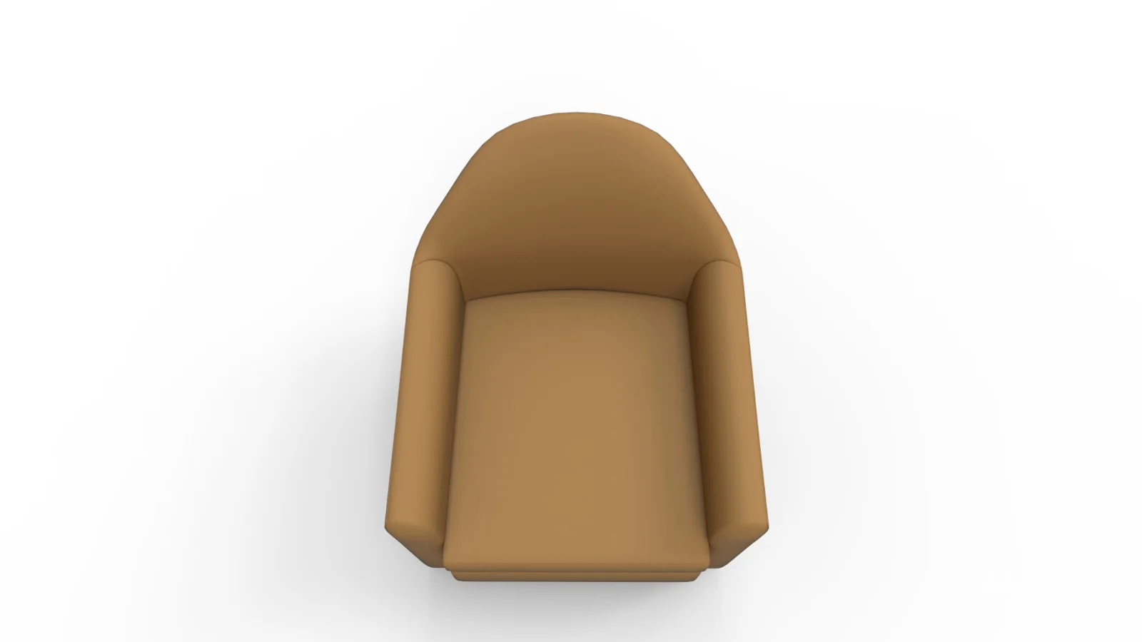 Haven Swivel Chair Poly Performance Velvet Dijon Dark Walnut - Image 2