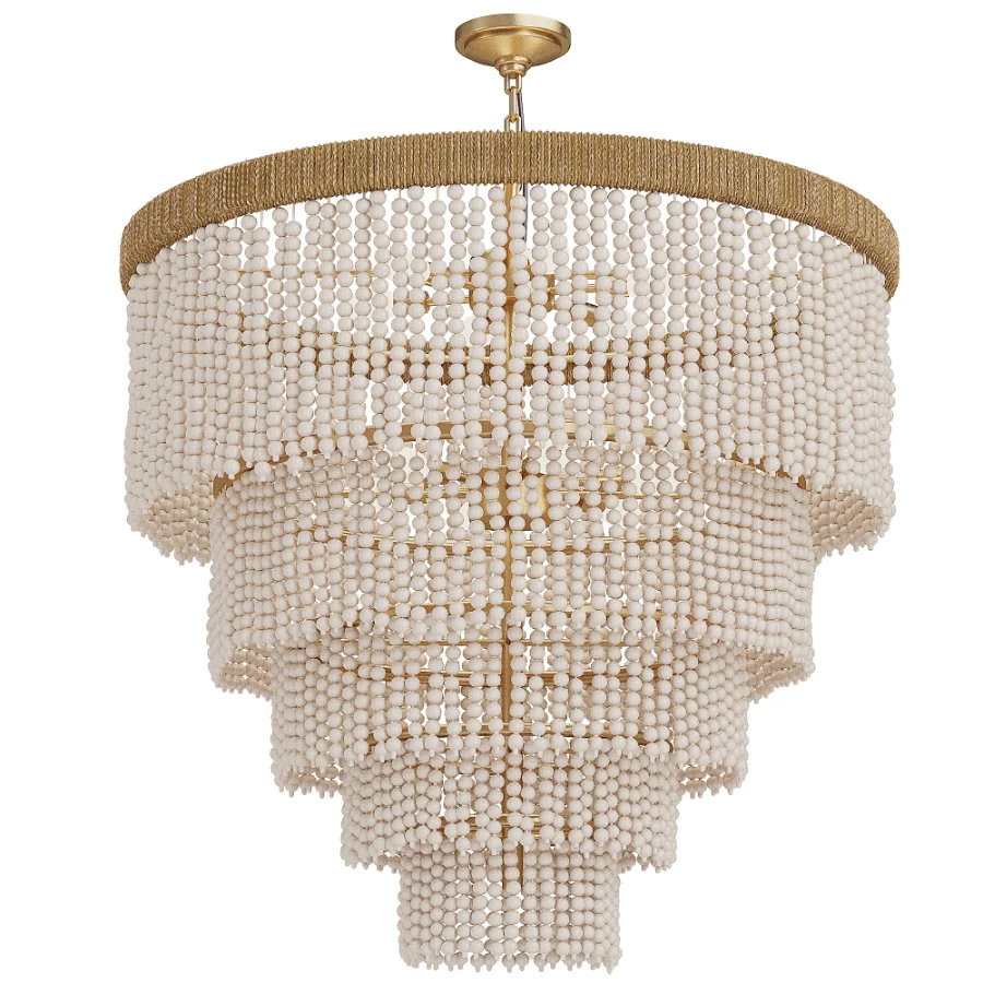 Regina Andrew Waterfall Beaded Chandelier - Image 1