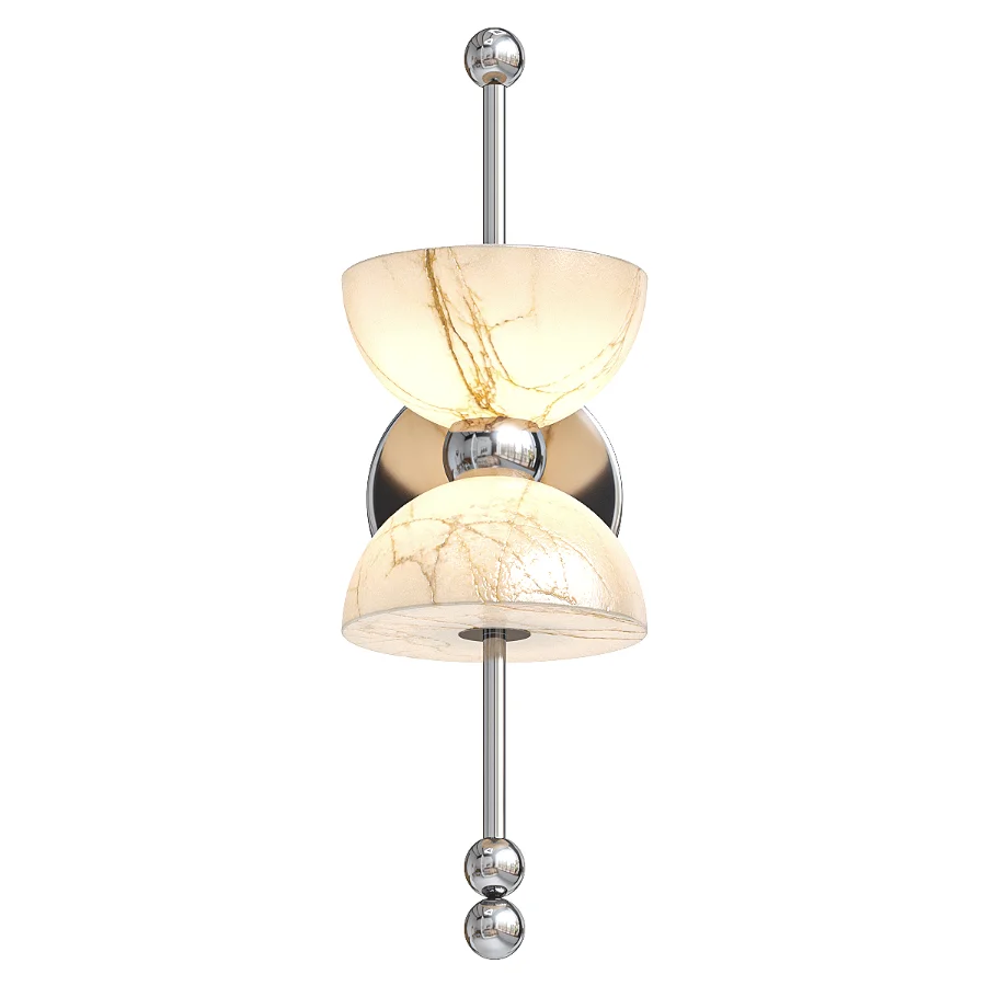 Selene Alabaster Wall Sconce - Image 3
