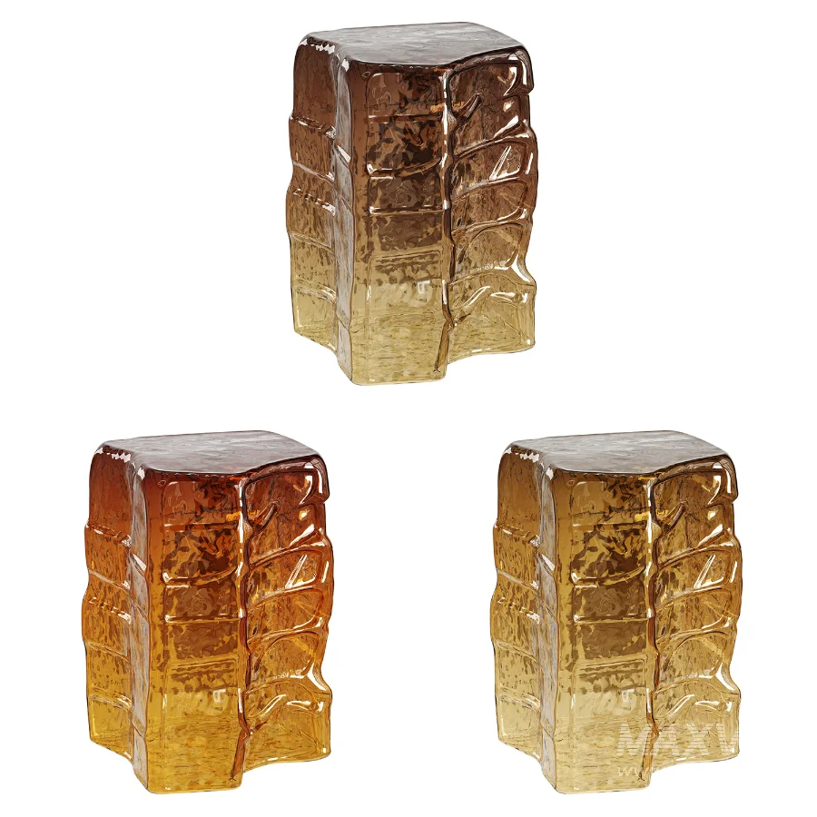 Murano blown glass side table - Image 16