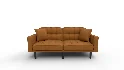 Stoa Paris Amber Brown 2 Seater Recharge Sofa - Thumbnail 2