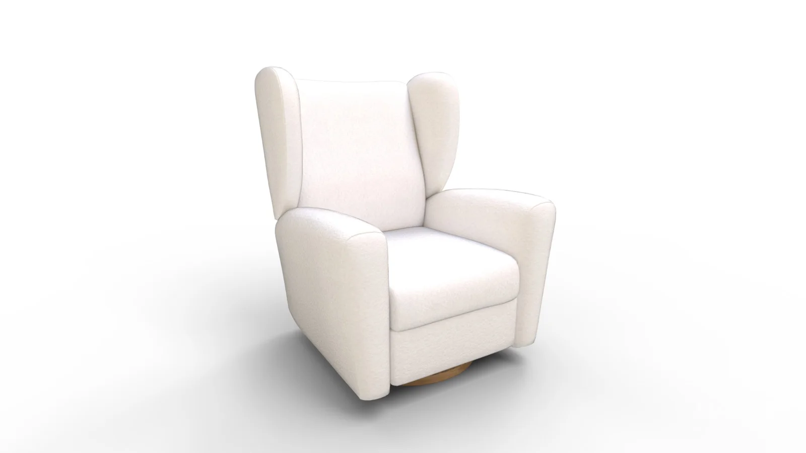Seesaw Cream Boucle Power Recliner Chair - Image 2