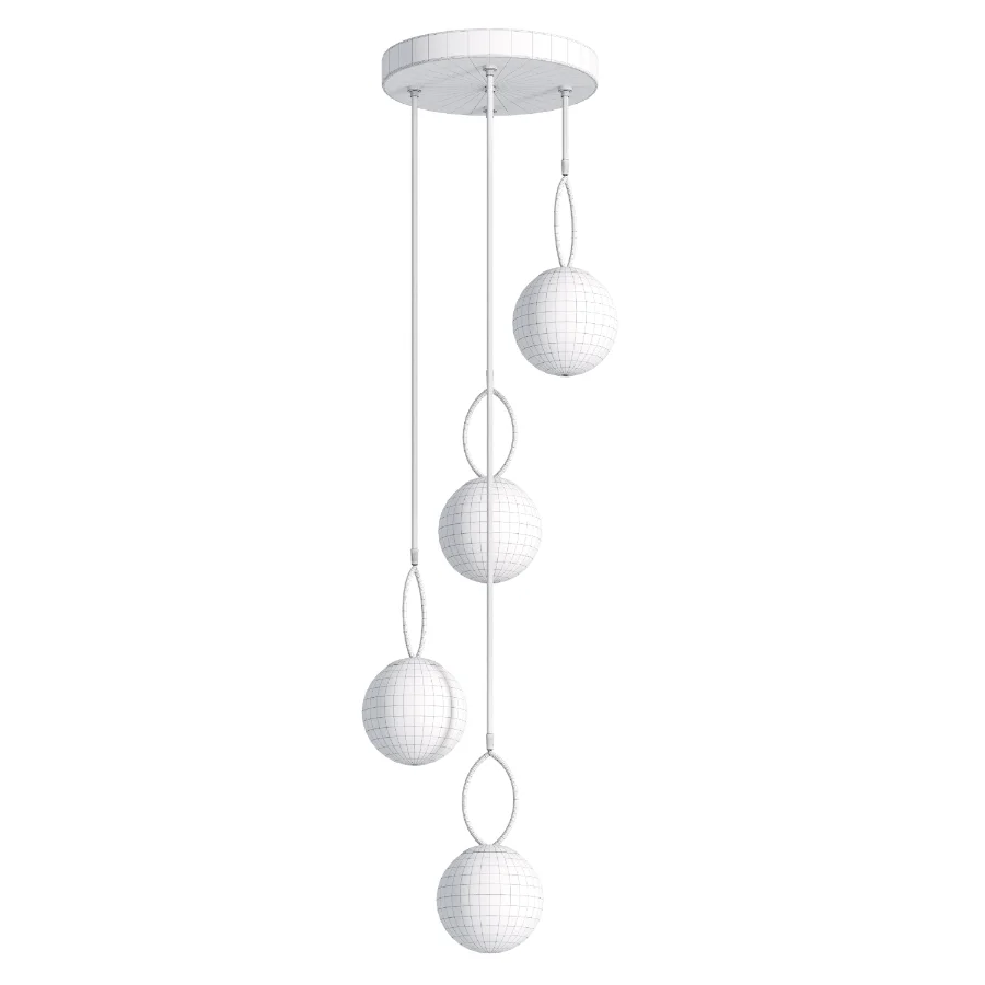 ASROUN 4-Light Ceiling Light - Image 1