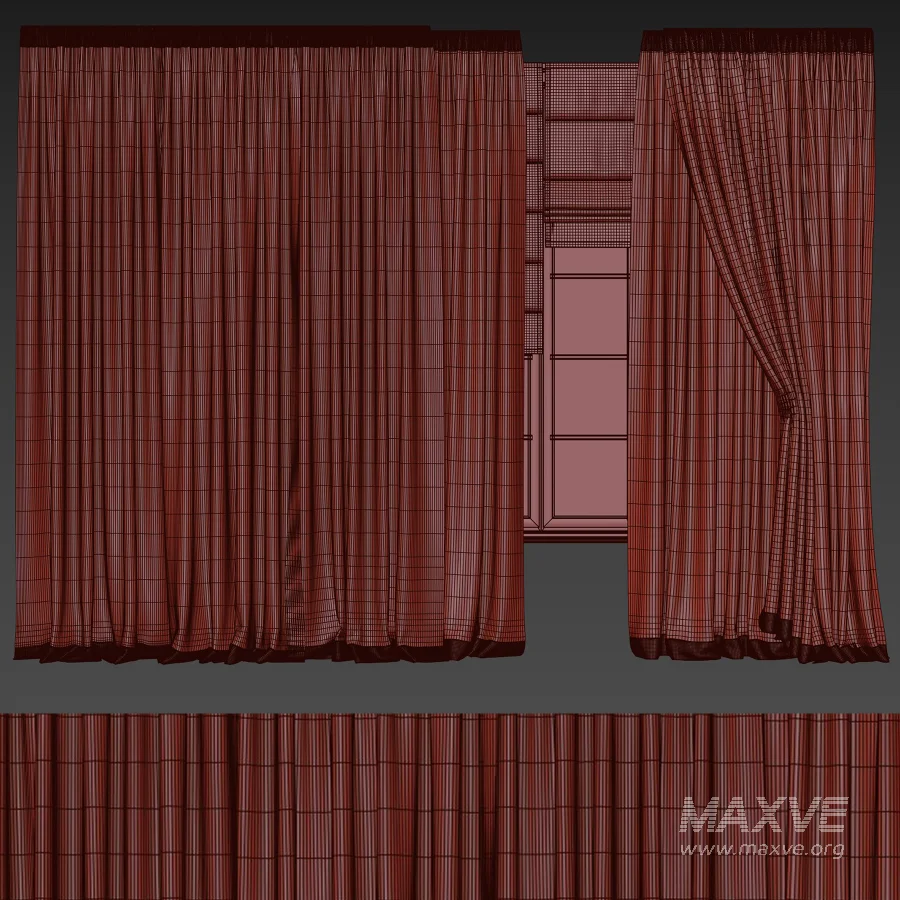 Curtain with tulle 97 - Image 3