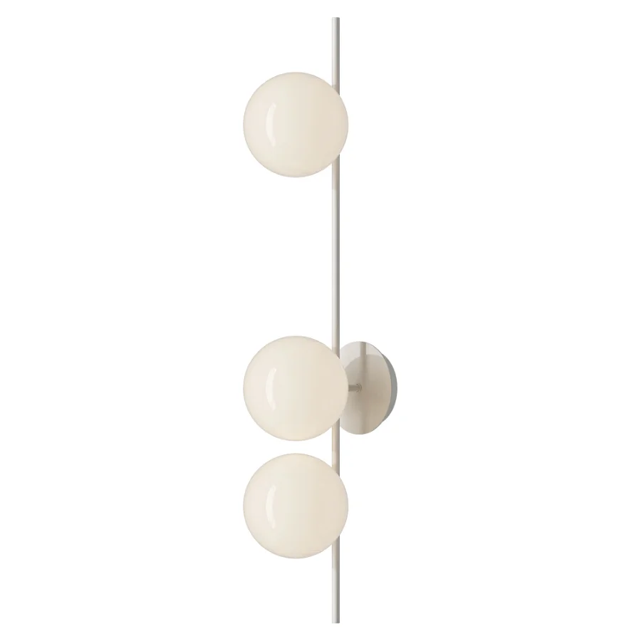 Atlanta wall and ceiling light made of opal glass - Image 2