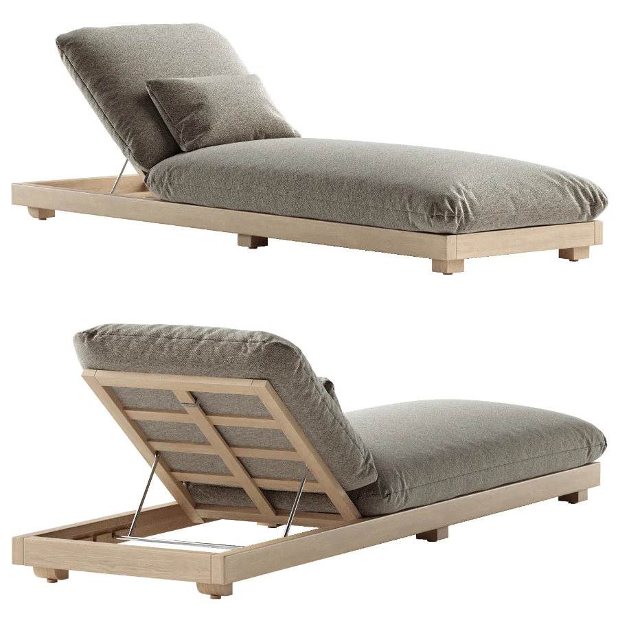 Sidney Garden Sun Lounger - Image 1