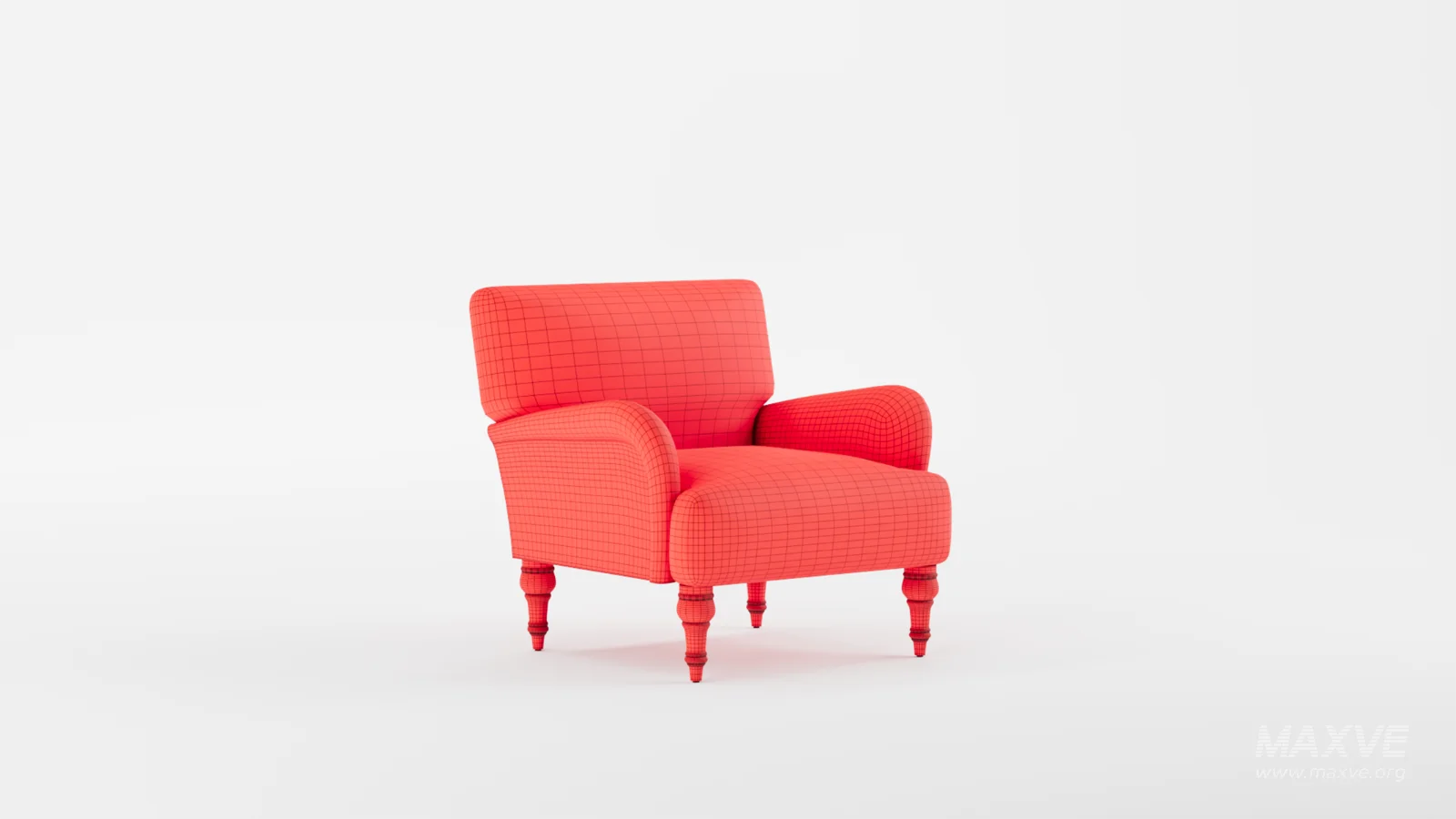 Traditional Accent Chair Denim Linen - Image 11