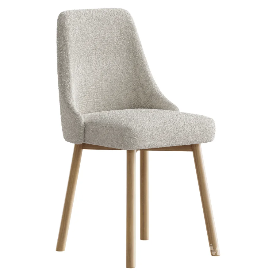 Contemporary Upholstered Dining Chair - Image 5