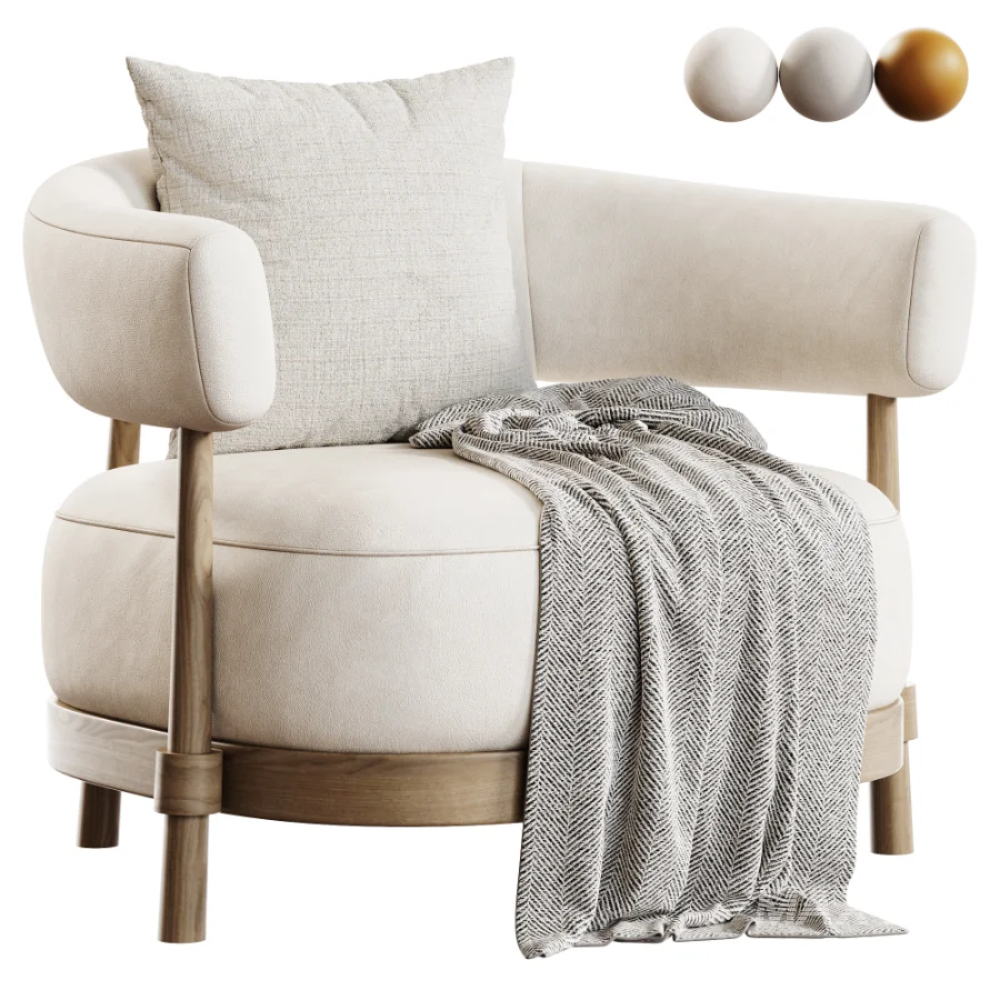 Gum armchair - Image 1