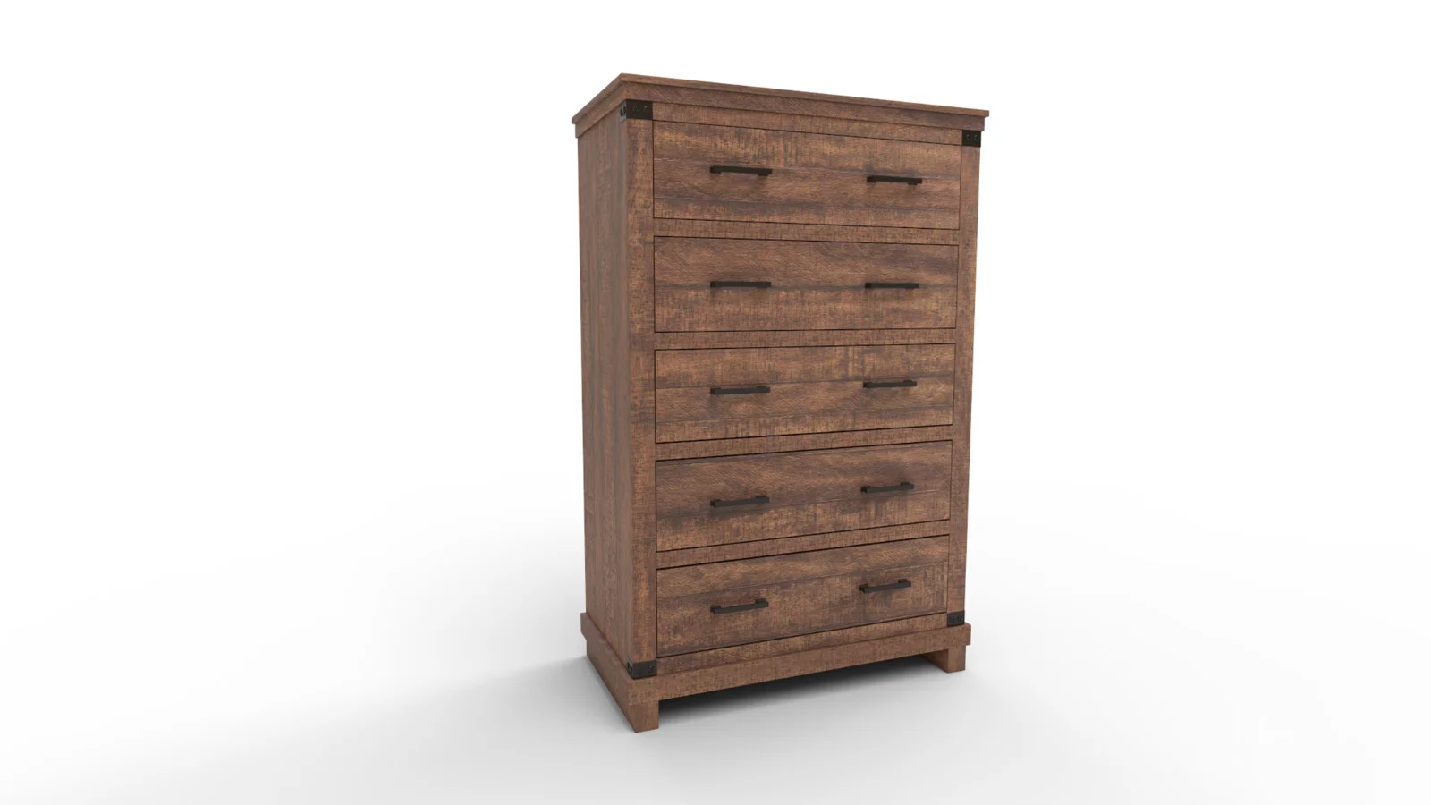Becklynn Farmhouse 5 – Drawers Dresser Organizer - Image 2