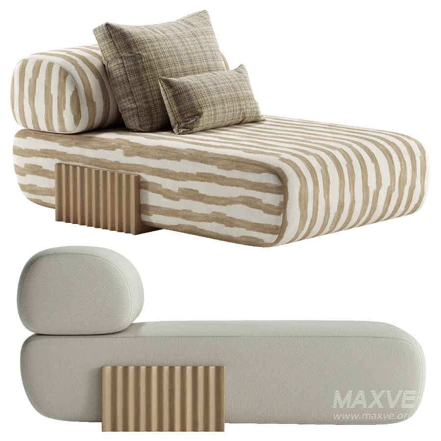 Carmel Chaise Lounge - Image 1