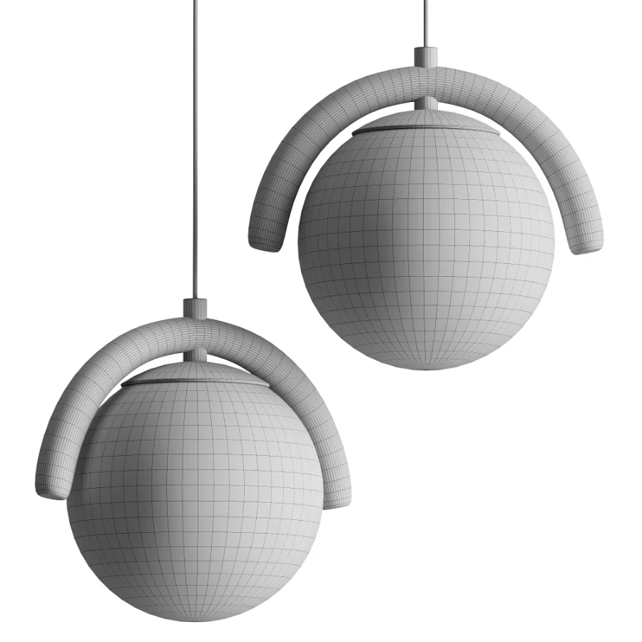 Lenox Linear Ball Pendant Lamp - Image 4