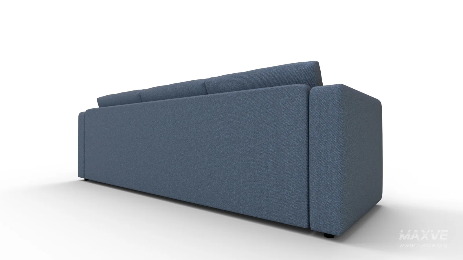Sectional with Narrow Arm and Storage Ottoman - Image 7