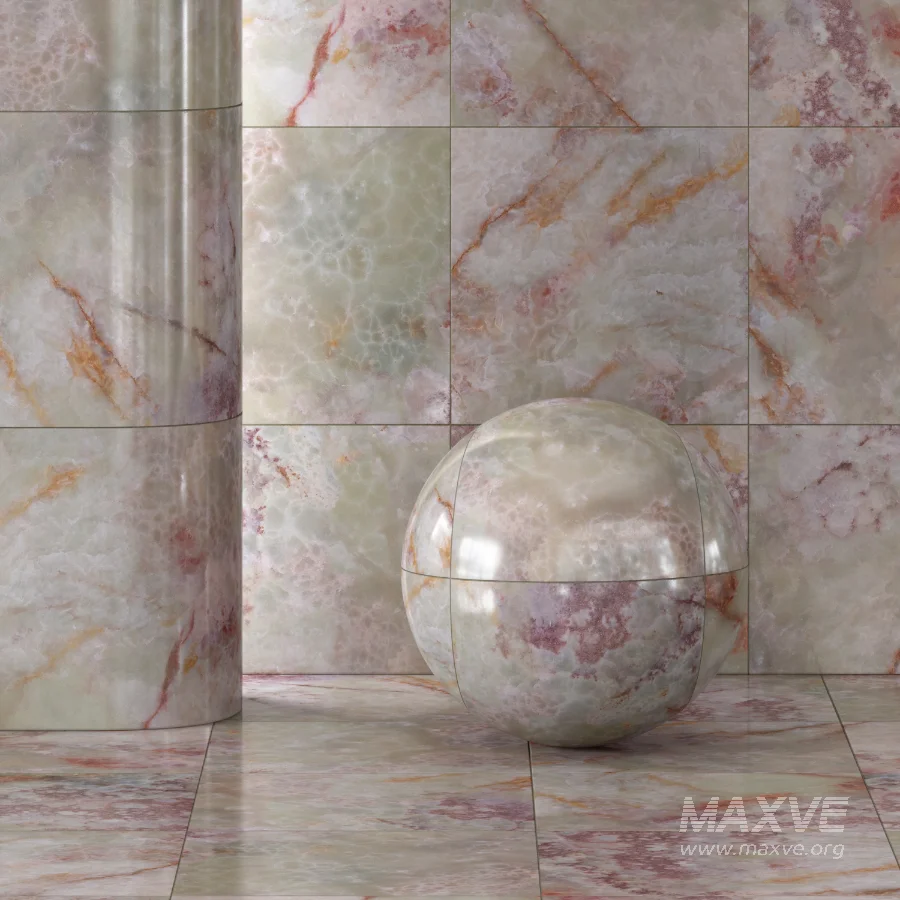 Tile Floor Marble Material 02 - Image 3