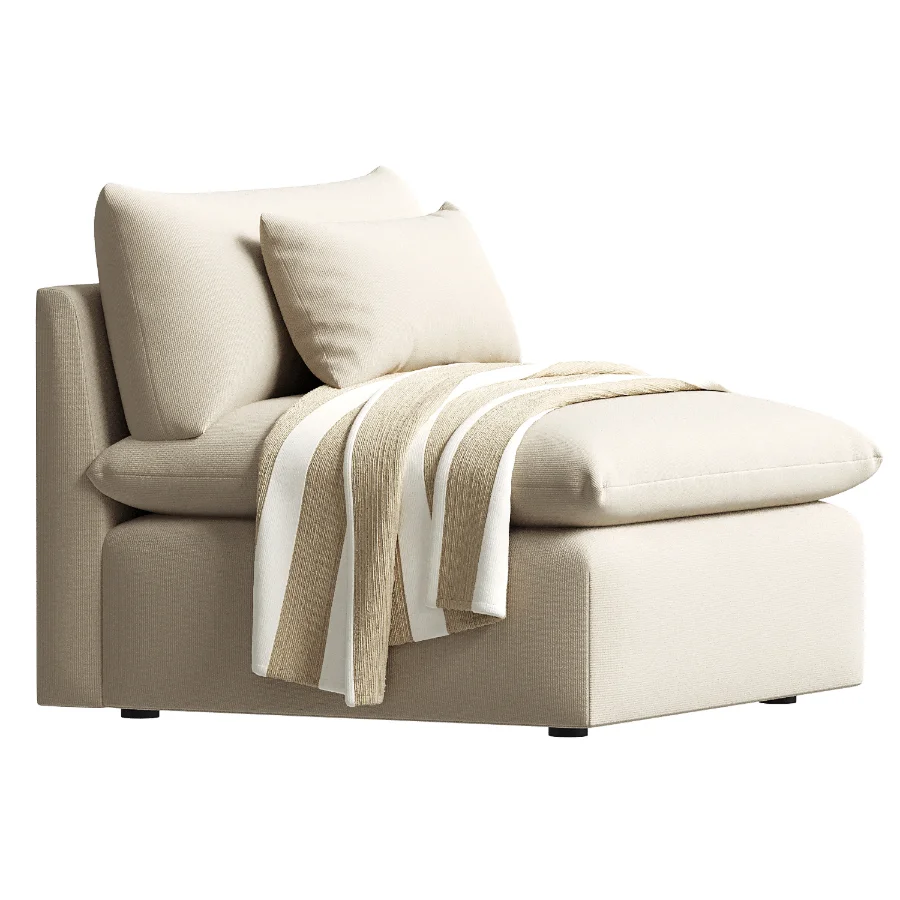 Annabella Armless Chair - Image 2