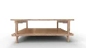 Coffee Table with Shelf - Thumbnail 9