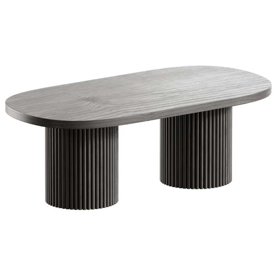 Oval Single Coffee Table - Image 2
