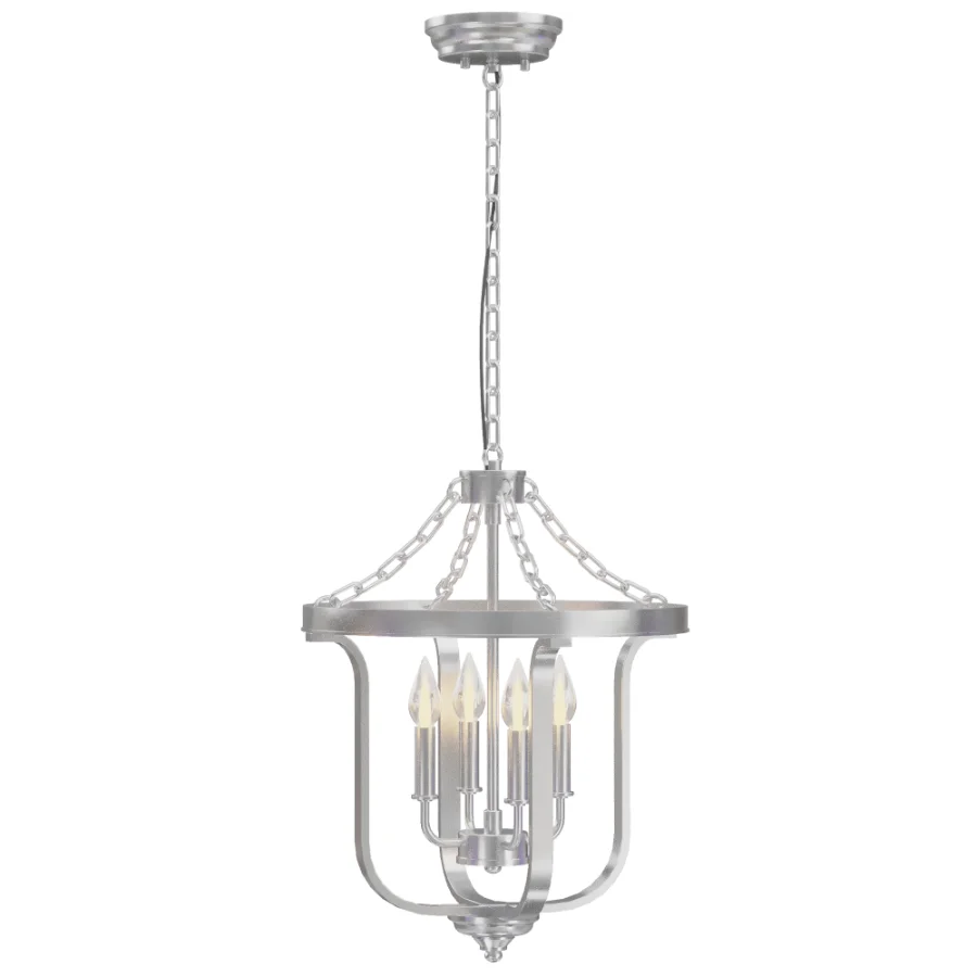 Candle Lantern Geometric Chandelier - Image 2