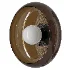 Alistair Retro Glass Bowl Shaped Wall Sconce - Thumbnail 2