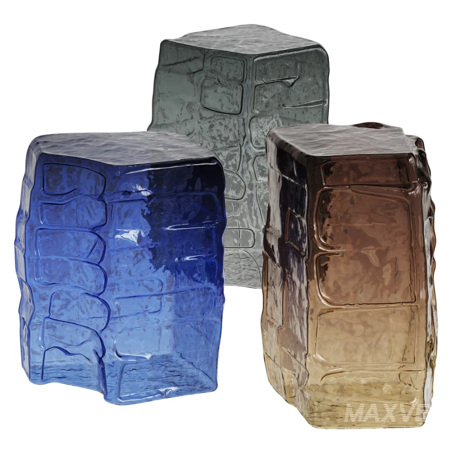 Murano blown glass side table - Image 1