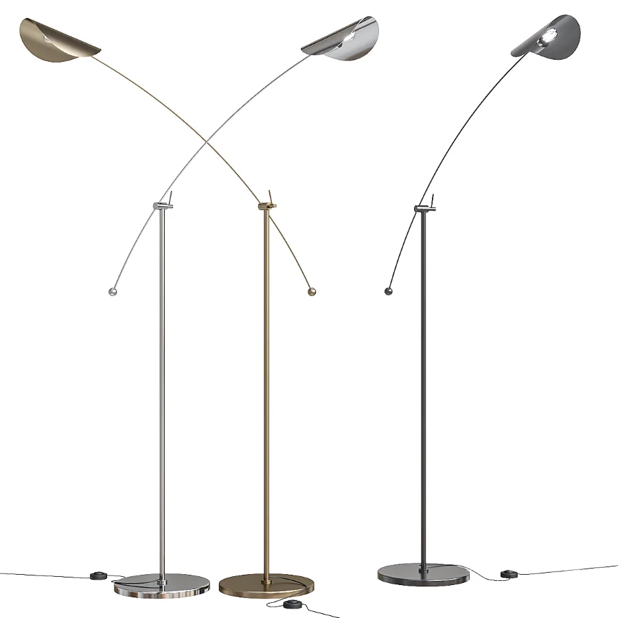 AMPM Funambule Adjustable metal floor lamp - Image 5