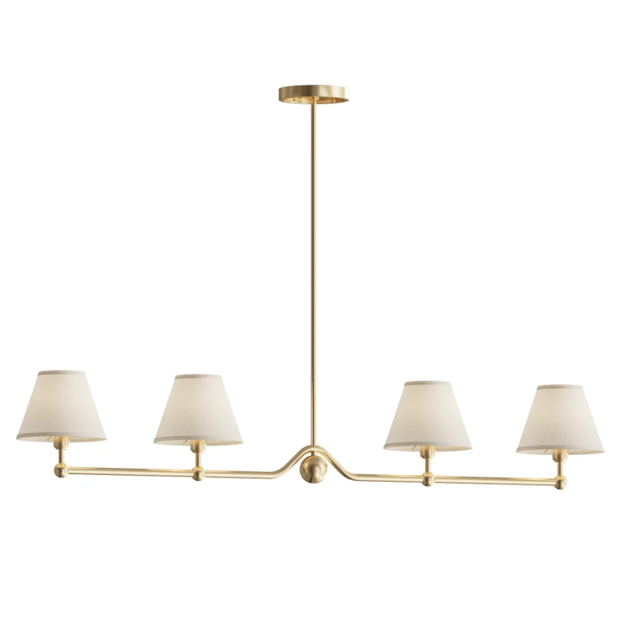 Santiago Linear Pendant Lamp - Image 1