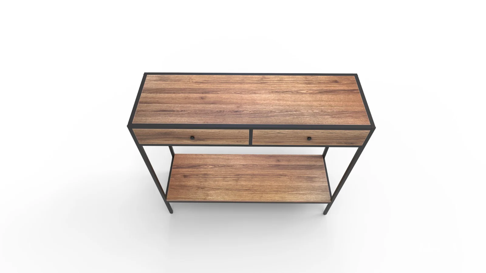 Coffee Table 2 Tier Console Table - Image 8