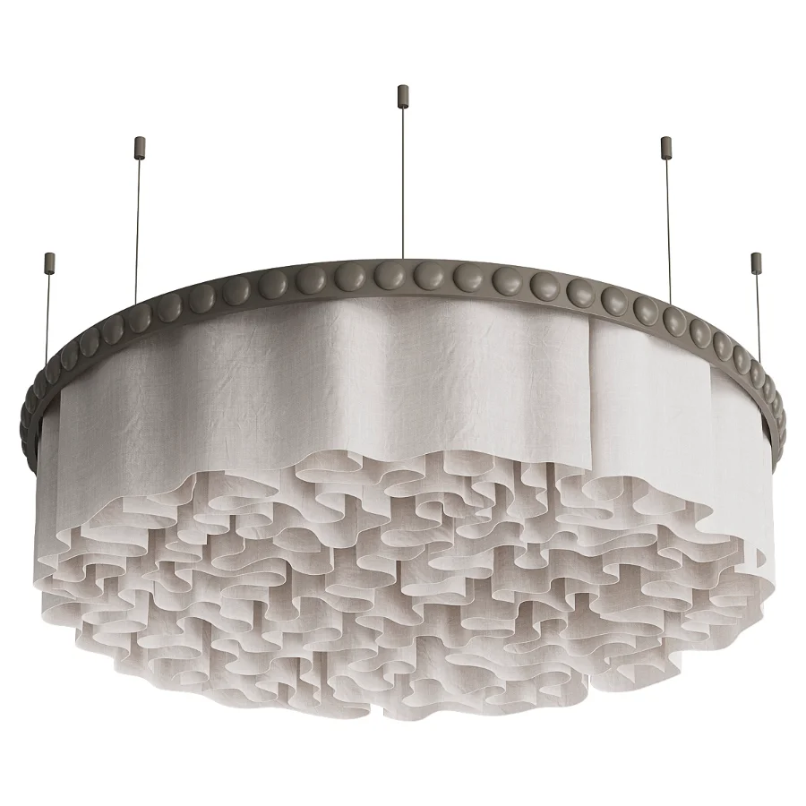 Ivory Wave Chandelier - Image 2