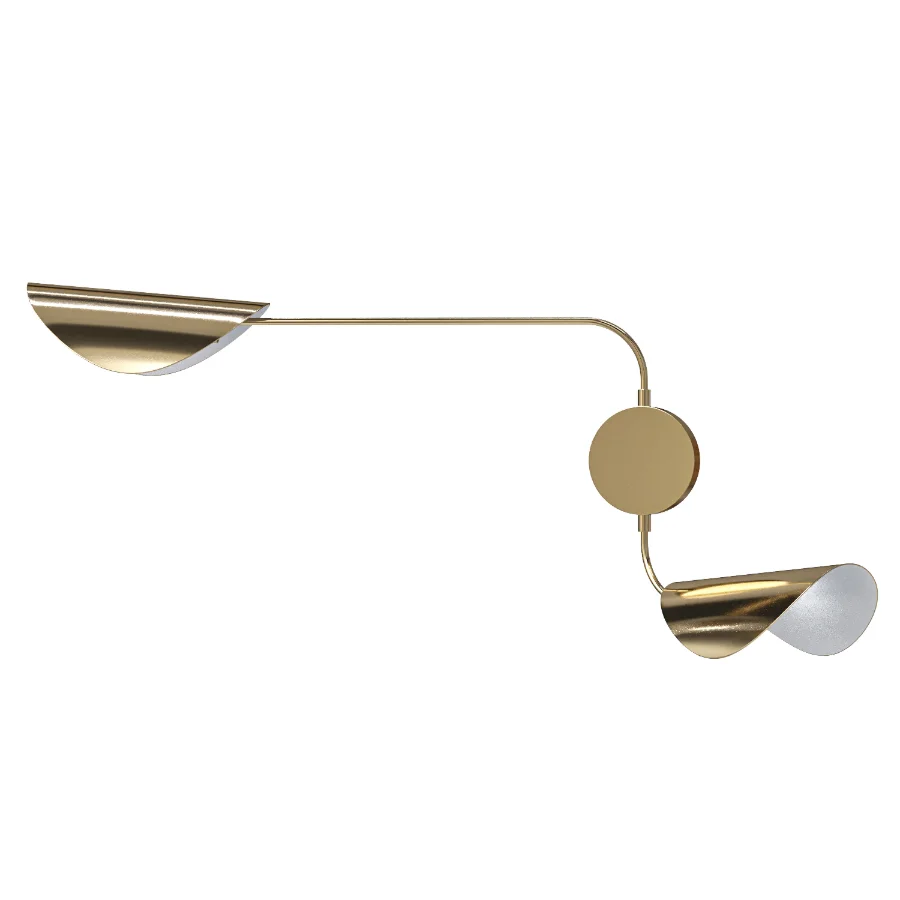 Adjustable metal wall lamp - Image 3