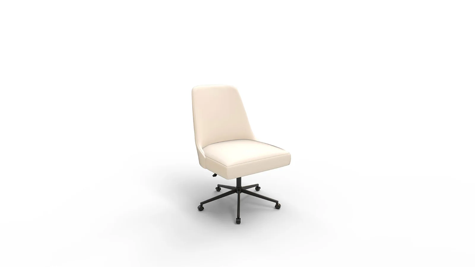 Tailored Task Chair Pearl Velvet - Image 3
