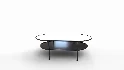 Ayana Oval Coffee Table - Thumbnail 2