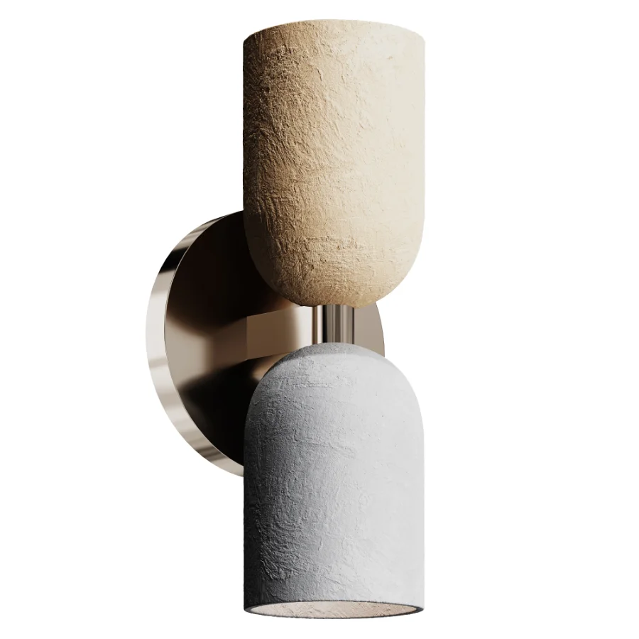 Ceramic Up Down Wall Sconce - Image 2