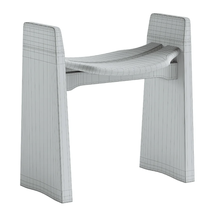 Pine stool - Image 6