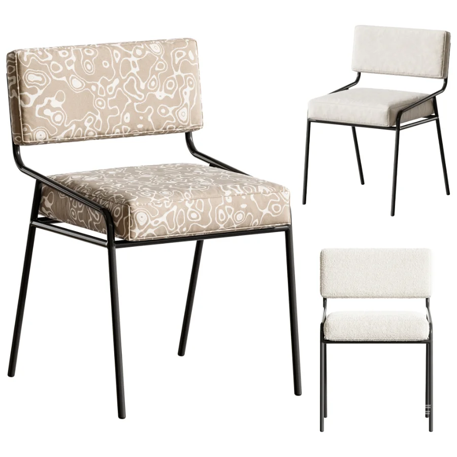 Alloy Legged Side Chair - Image 1