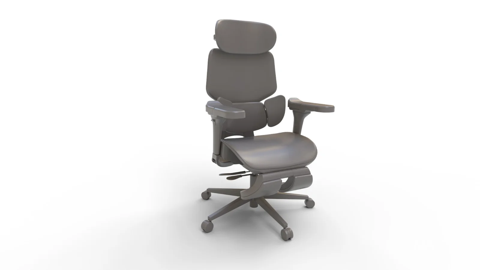Home Office Desk Chair with Lumbar Support - Image 5
