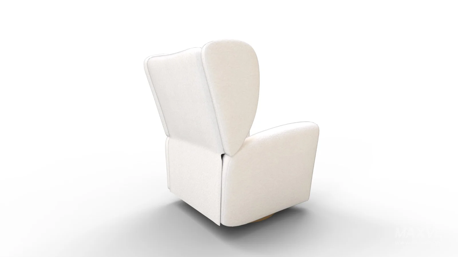 Seesaw Cream Boucle Power Recliner Chair - Image 3