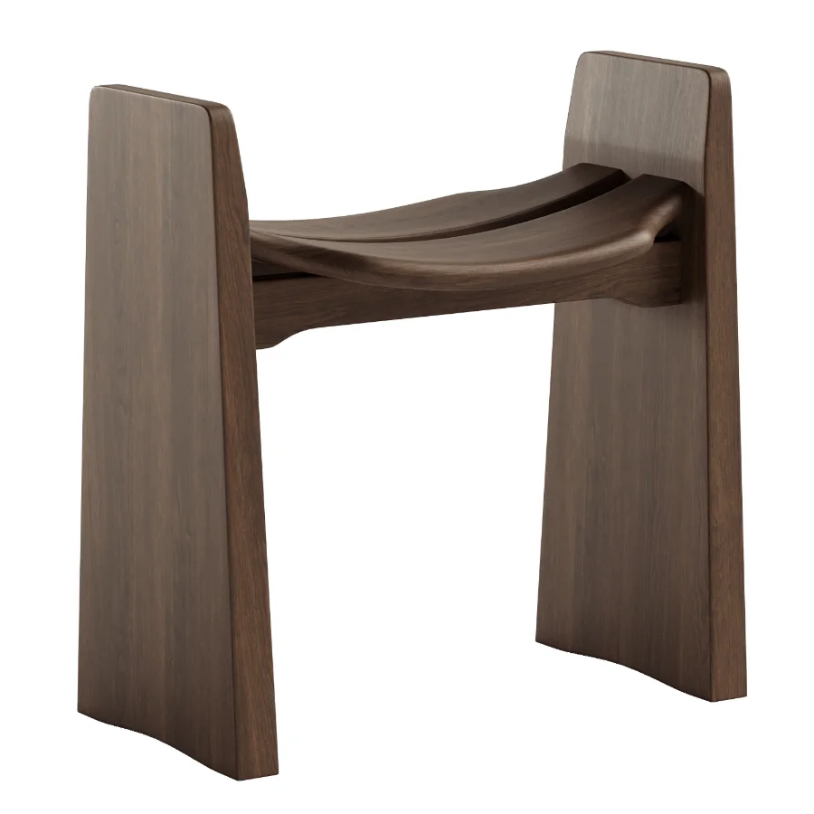 Pine stool - Image 1