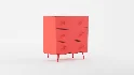 Katia Drawer Chest Natural Gold - Thumbnail 9