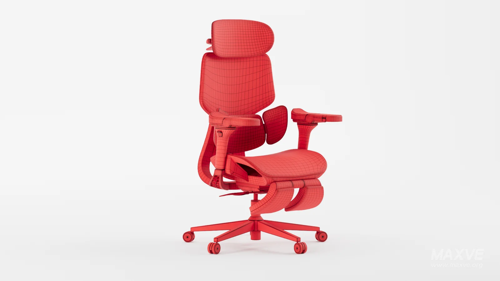 Home Office Desk Chair with Lumbar Support - Image 11
