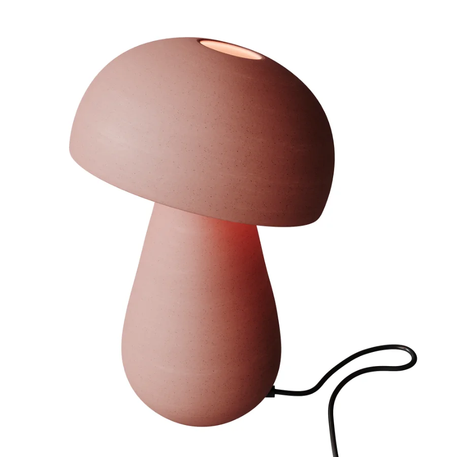 White Mushroom Table Lamp - Image 5